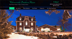 Desktop Screenshot of dutchessmanor.com